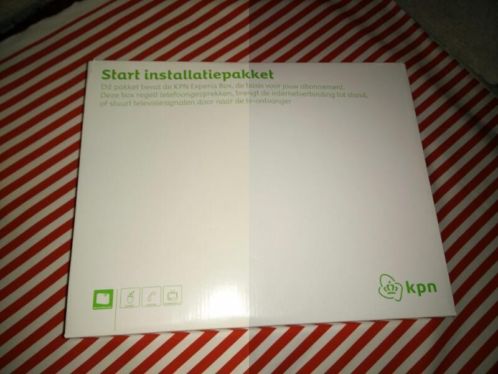 Kpn start installatiepakket Experiabox V8 router wifi