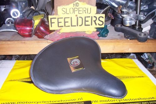 KR FLATTRACK STYLING SOLO SEAT, LEATHER BLACK.New.