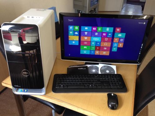 Krachtige snelle gamethuis pc Dell Studio XPS i3 compleet.