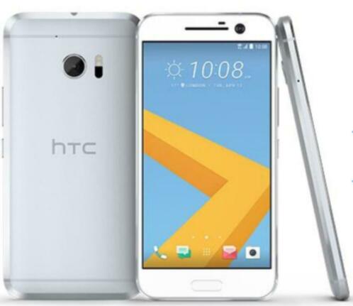 Krasvrij HTC ONE 10 M10 zilver wit hoesje screenprotector