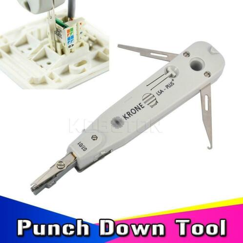 KRONE LSA-Plus Punch Down kabel Tool met Sensor Netwerk Lan