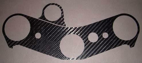 Kroonplaatcover yamaha r6 echt carbon 06-10. 