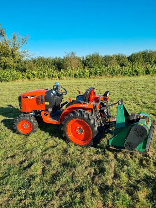 Kubota B2441 minitractor Ef125 klepelmaaier 11000 Heteren