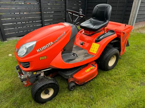 Kubota GR1600-II zitmaaier met opvangbak en deflector, 277u