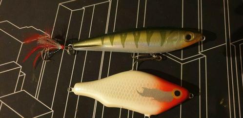 Kunstaas Rapala subwalk en TNT jerkbait