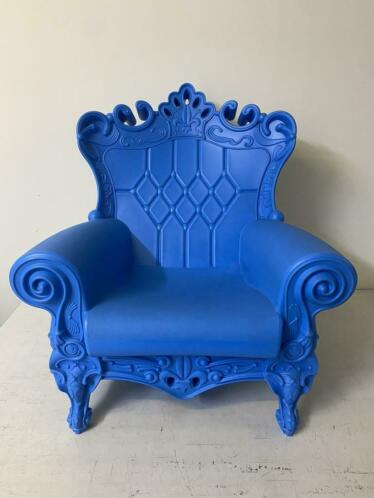 Kunststof design kinder fauteuil, little queen of love