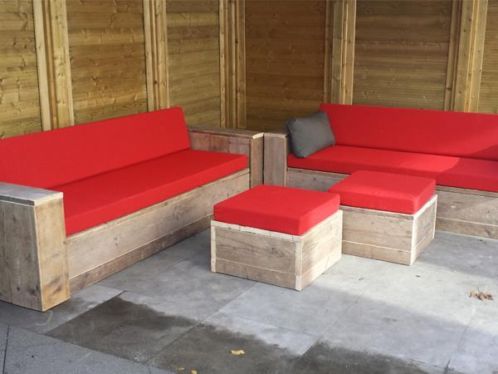Kussens, loungekussens voor meubels van steigerhout
