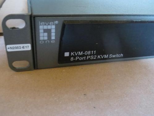 KVM-0811 8-PORT PS2 KVM SWITCH..