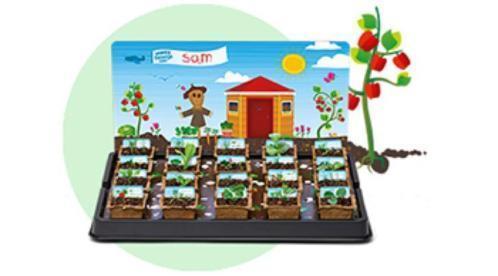 Kweekbak  20 AH moestuintjes  Boekje groene vingers 