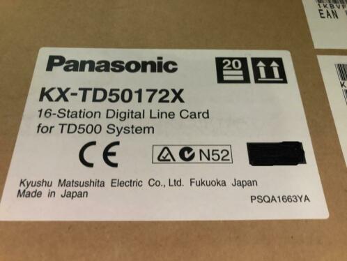 KX-TD50172 Panasonic KXTD50172 TD50172 DLC16 DLC TD500 NIEUW