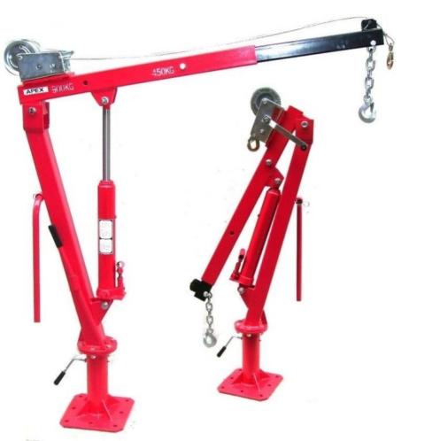 Laadkraanaanhangwagenkraan 900kg met handlier