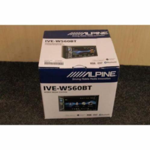 Laatste Alpine IVE-W560BT - Bluetooth - 2-din - DVD - USB