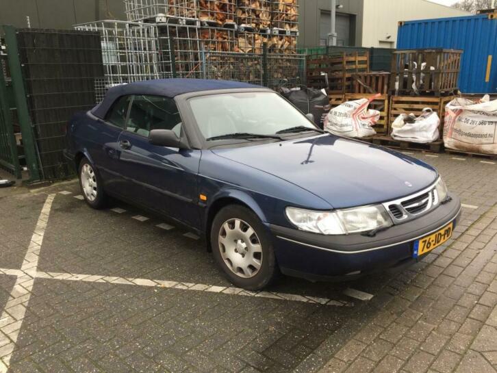 Laatste kans Saab 900 2.0 T cabrio - NIEUW APK