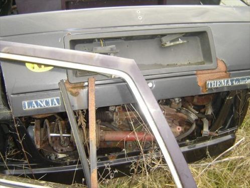Laatste onderdelen Lancia Thema 1988