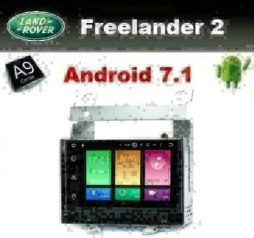 LandRover Freelander 2 navigatie 7inch android 7.1 wifi dab