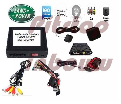 LandRover Navigatie amp Multimedia set (iGO, iPOD,AV,CAM)