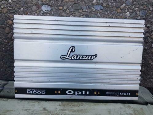 Lanzar opti drive 1400D mono blok 1300 RMS 1 ohm 880rms 2 o