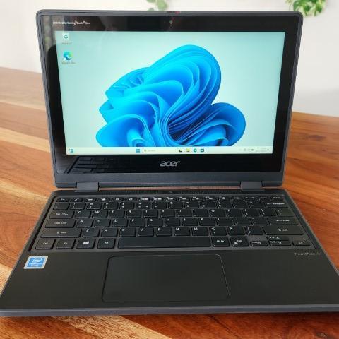 Laptop Acer Travelmate flip B3 Windows 11 3 mnd garantie