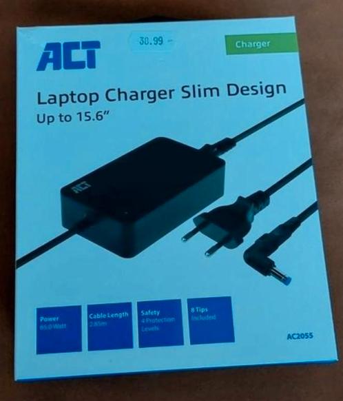 Laptop Charger Slim Design (universele adapter) NIEUW
