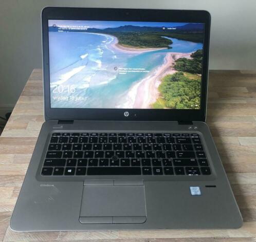 Laptop HP 840 G3, 8gb geheugen, 128gb ssd