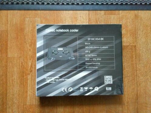 Laptop koeler ventilator nieuw geseald