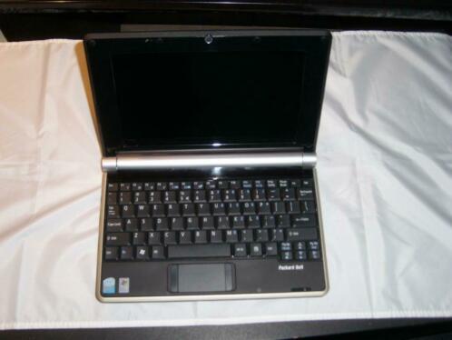 Laptop Netbook Mini Packard Bell met windows XP.
