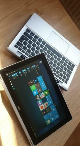Laptop tablet aspire switch 5 goed als nieuwe Windows 10