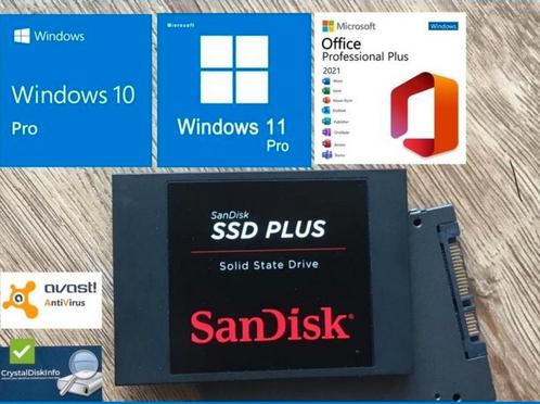 LaptopPC traag SSD (v.a, 250GB) Office Pakket en Windows