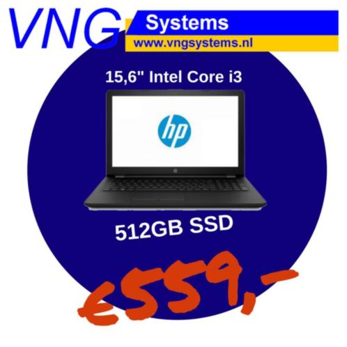 Laptops met SSD van 256GB - 512GB