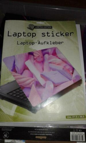 Laptopsticker Snoep Spekken