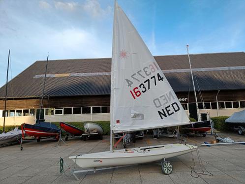 Laser radiaal XD - inclusief strandtrailer en st zeil