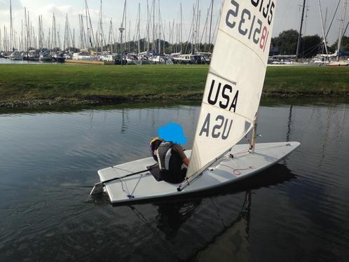 Laser zeilboot XD Standaard 185183, met trailer en vaarklaar