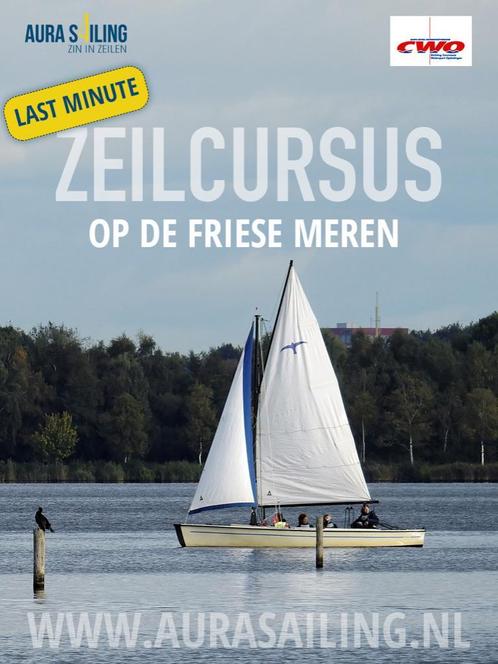 Lastminute dagcursus zeilen CWO voor maar EUR 99,-