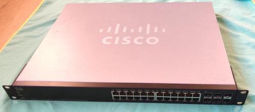Layer 3 Cisco Switch - 4x 10GbE SFP en 24x 1GbE PoE