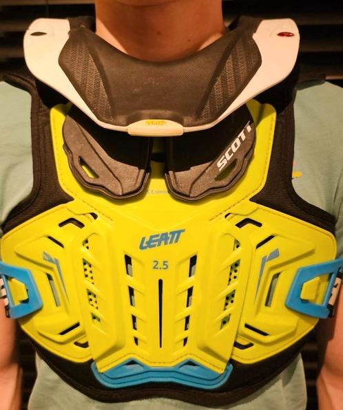 Leatt bodyprotector en nek brace kinderen jeugd motorcross