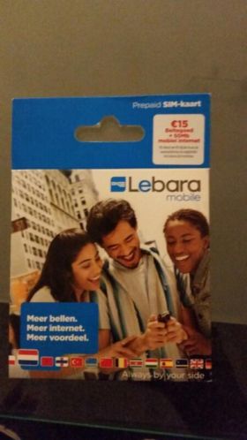 Lebara Prepaid Sim-kaart
