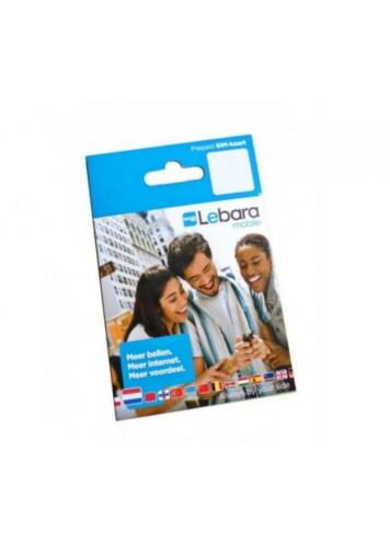 Lebara prepaid simkaarten 20stuks