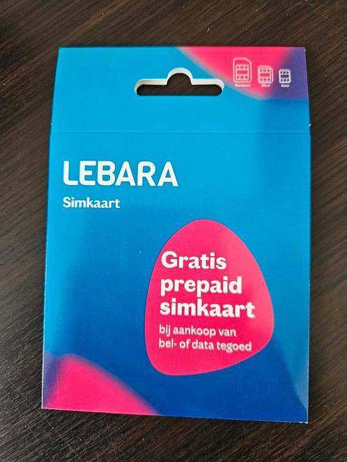 Lebara simkaarten 100 stuks