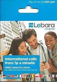 Lebara simpakket prepaid