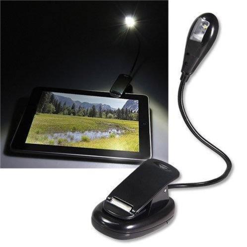 Led clip-on leeslampje