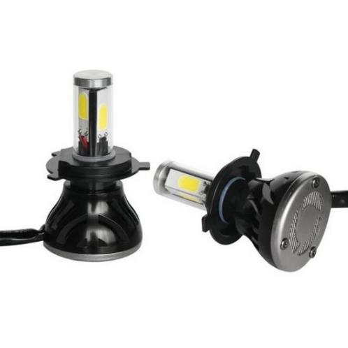 LED koplamp H7 en H4 ombouwset, 6000K. Beter dan Xenon 