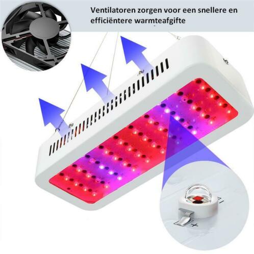 LED Kweeklamp - Full spectrum - Groei en Bloei - 300 watt