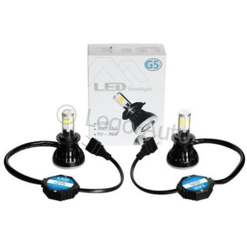 LED lamp koplamp H1, H4 en H7, 6000K. Beter dan Xenon