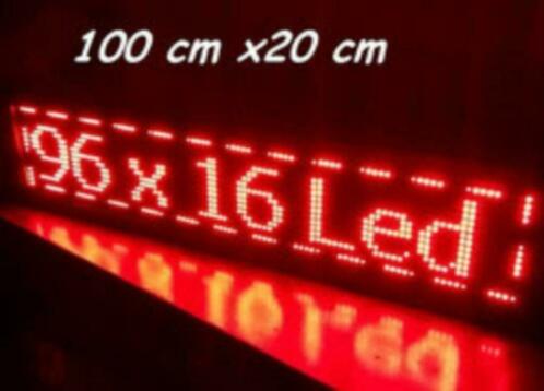 LED Lichtkrant 100 CM x 20 CM