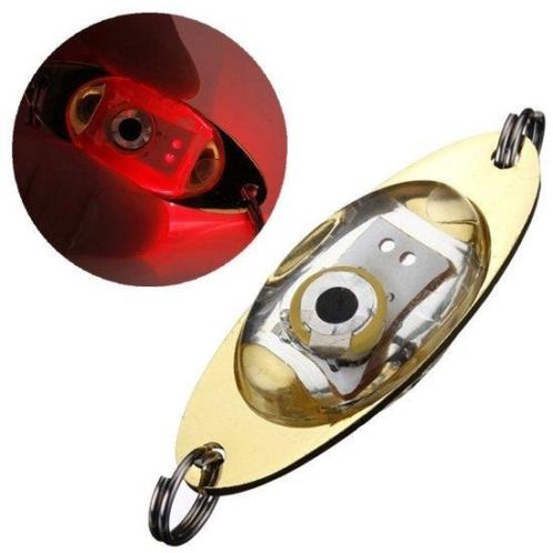 LED Light Bait Deep Drop Underwater Flashing Lamp Metal L...