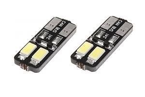 Led T10 canbus 4x SMD 5730 w5w storingsvrij stadslicht etc..