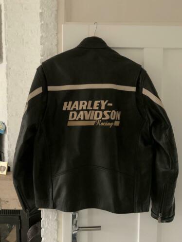 Leder Harley davidson jas maat xl