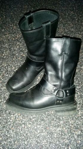 Lederen motorlaarzen maat 41 zgan