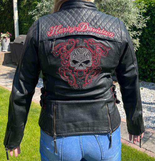 Lederen (winter)jas Harley Davidson maat L