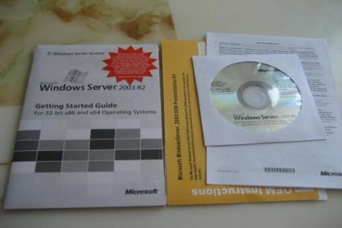 Legaleoriginele Windows Server 2003 R2 met 10 CALs